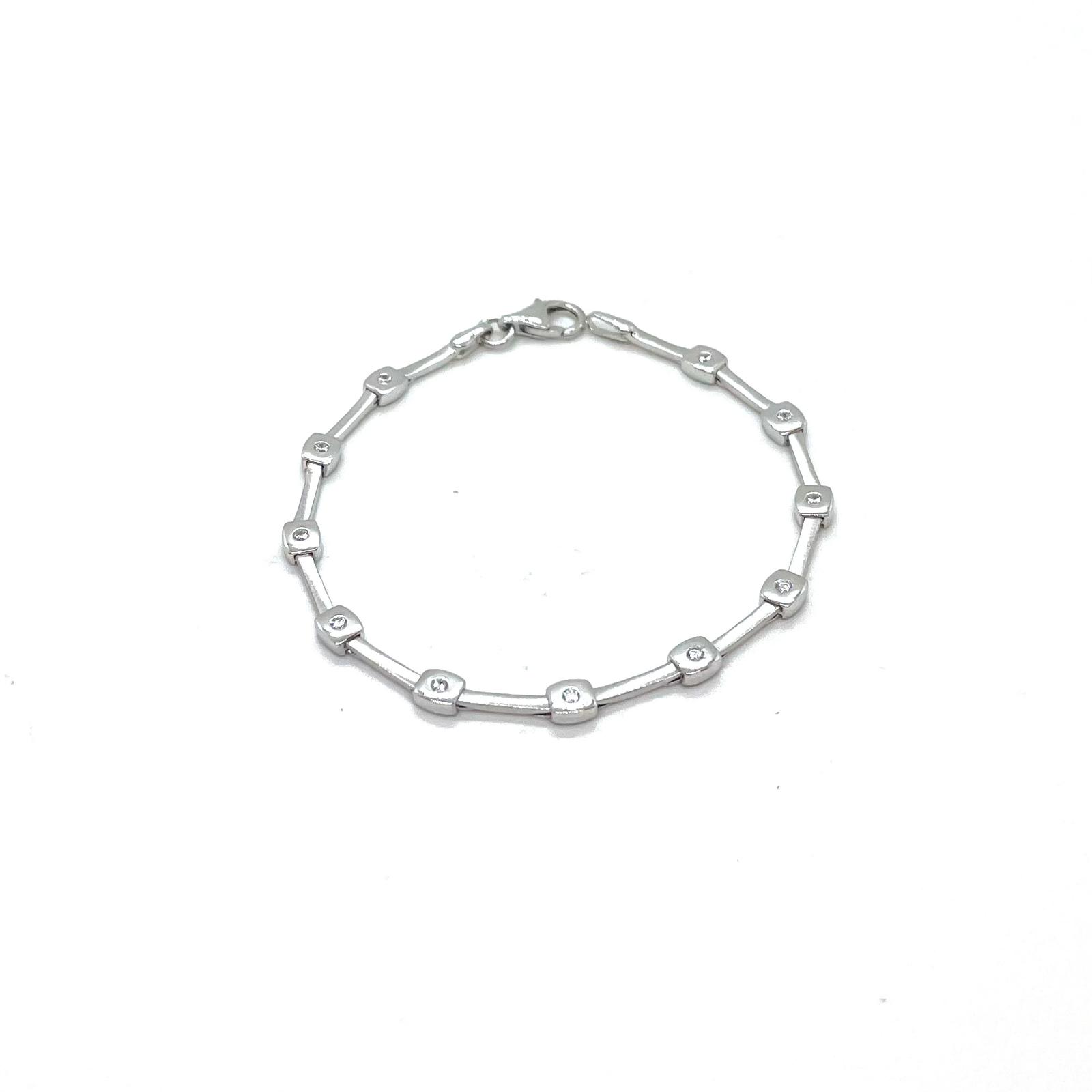 Braçalet Fil de Lluna de Plata de Llei