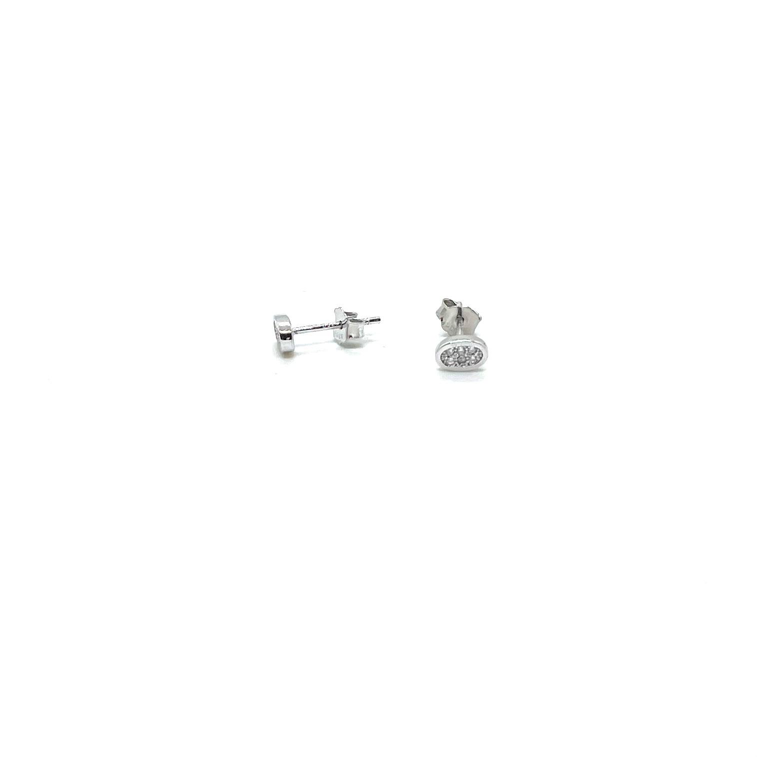 Arracades Bruna – Plata de llei amb circonites