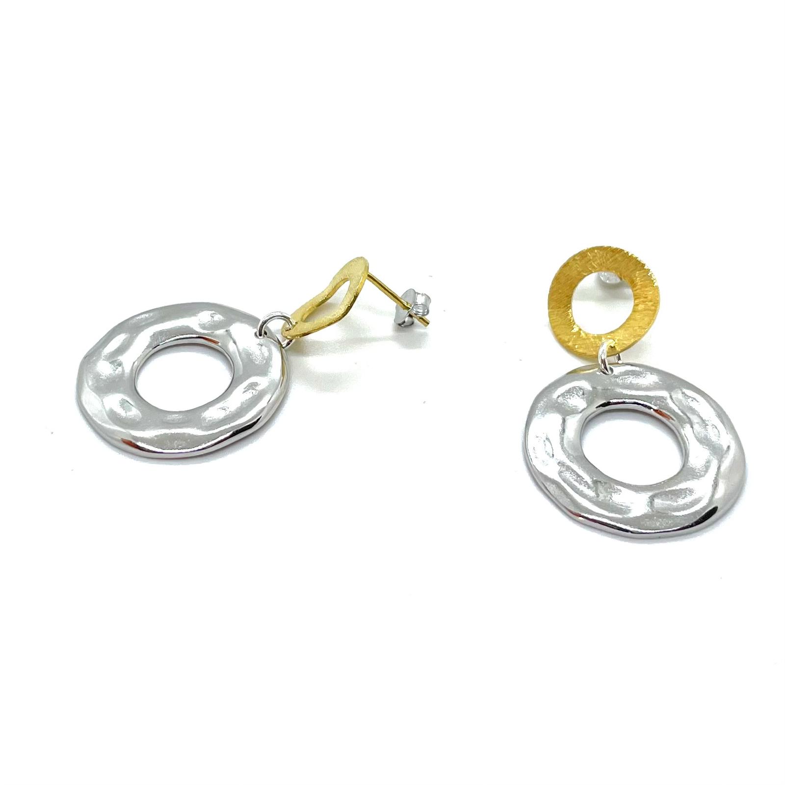 Arracades Dualis – Plata de Llei amb Bany d’Or de 18 kt · 2