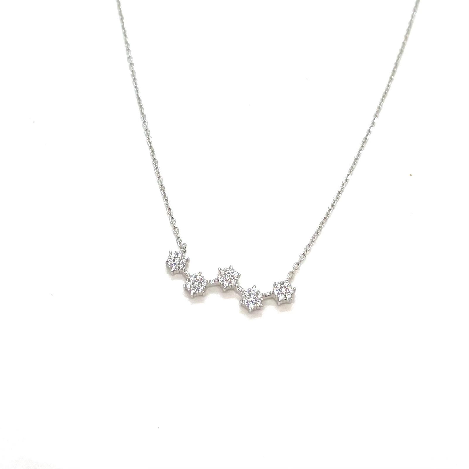 Penjoll Constel·lació Brillant – Plata de llei 925 amb circonites · 2