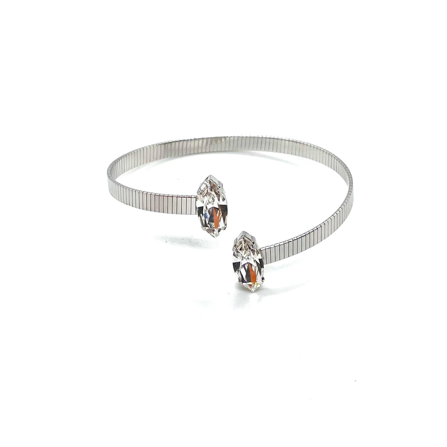 Polsera Zafira – Plata de llei amb circonites · 2