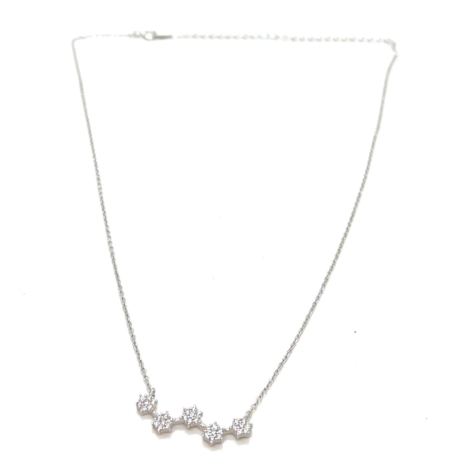 Penjoll Constel·lació Brillant – Plata de llei 925 amb circonites