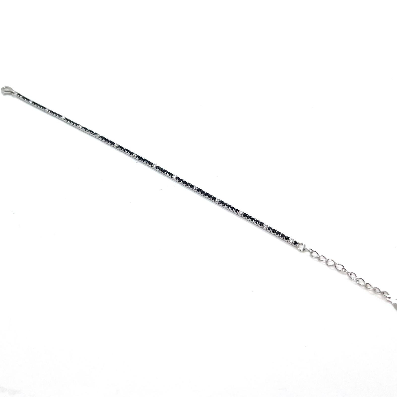 Polsera onyx plata de llei circonites · 2