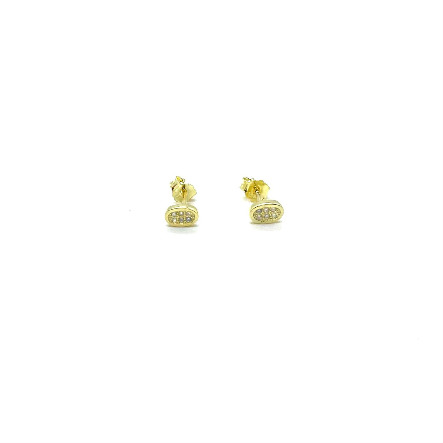 Arracades Bruna – Plata de llei amb bany d’or de 18 kt · 2