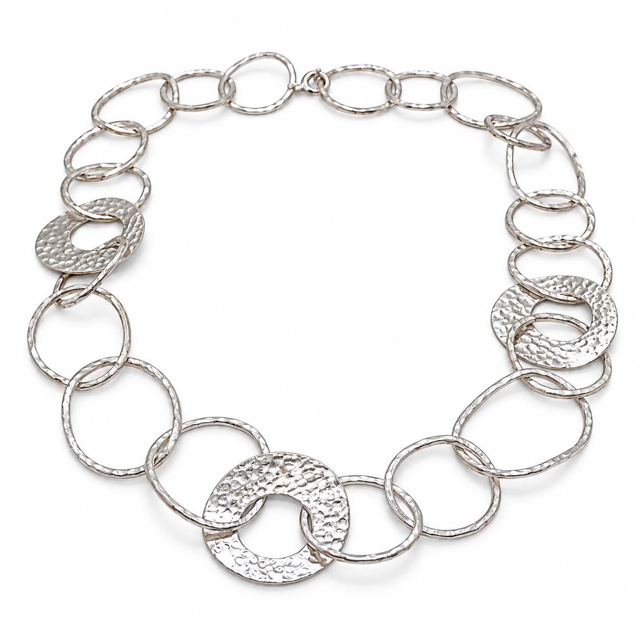Collar Argolla plata de llei