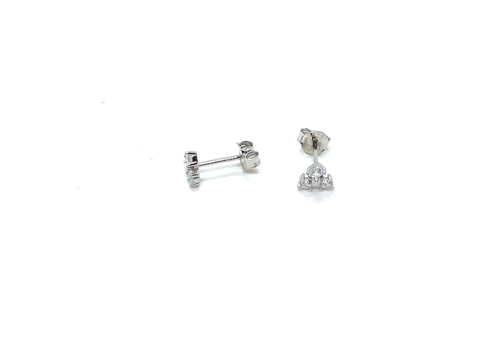 Arracades Brilliance – Plata de llei amb circonites
