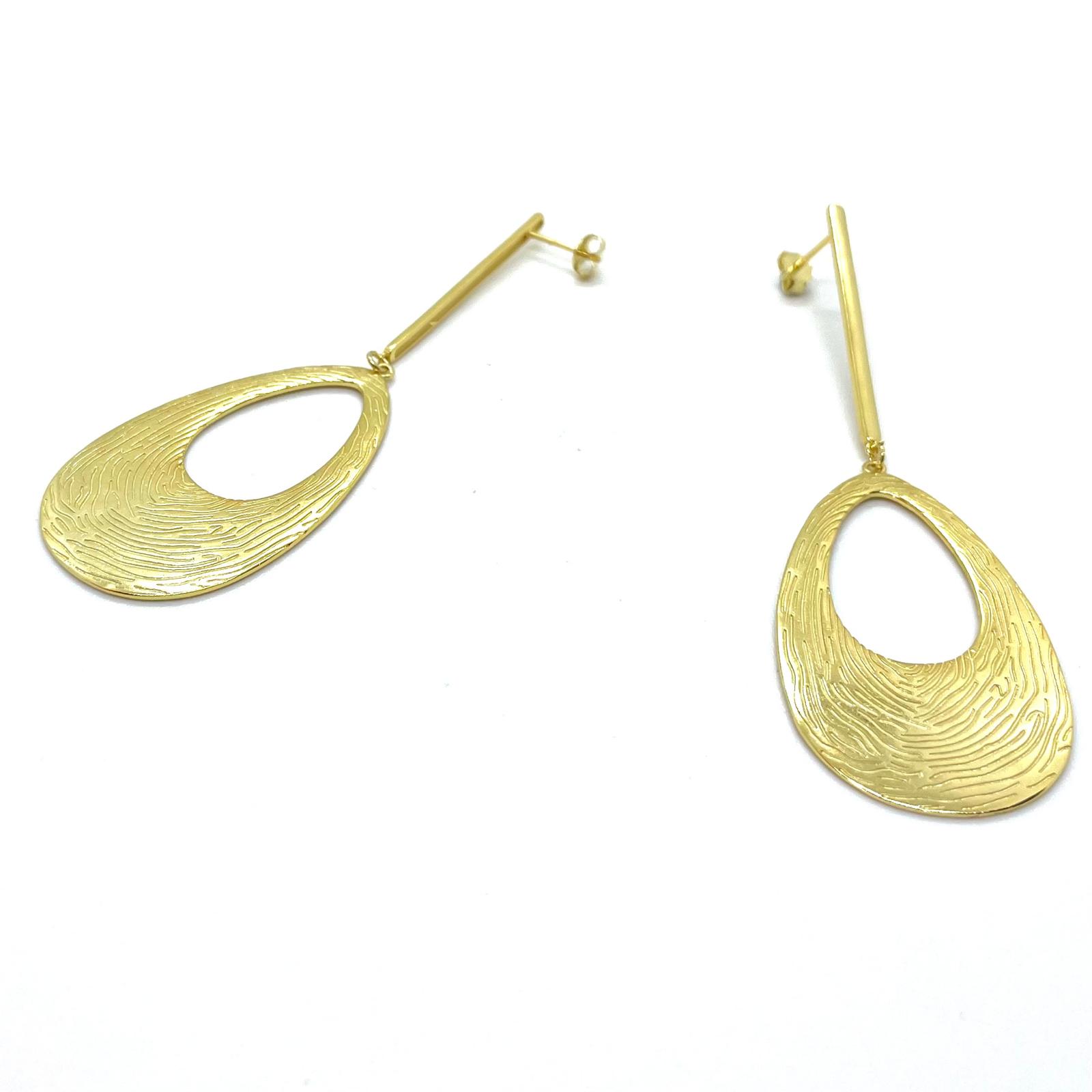 Arracades Lívia – Plata de Llei amb Bany d’Or de 18 kt · 2