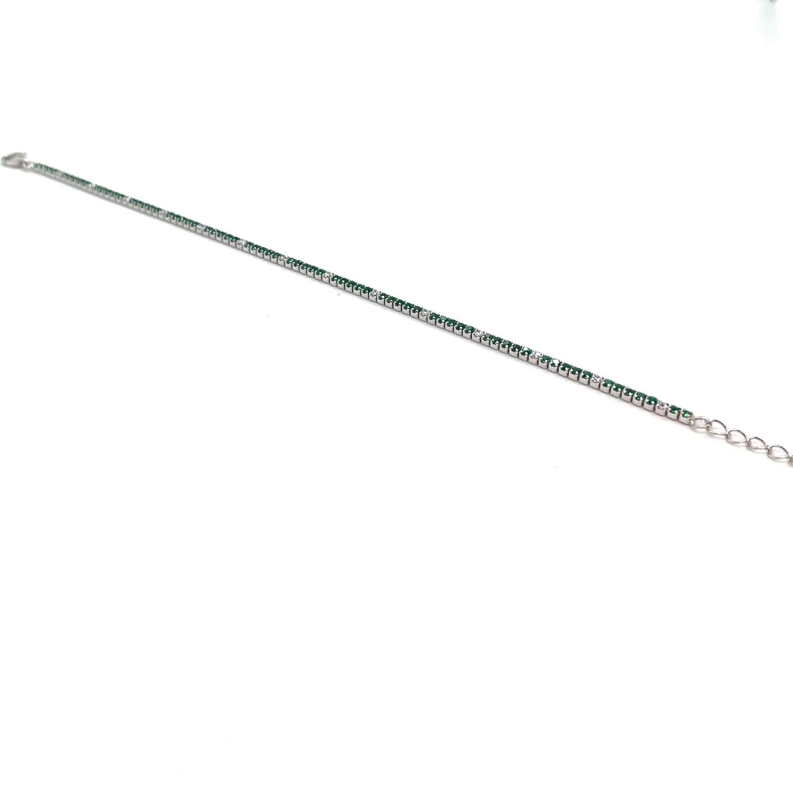 Polsera Esmeray plata de llei circonites