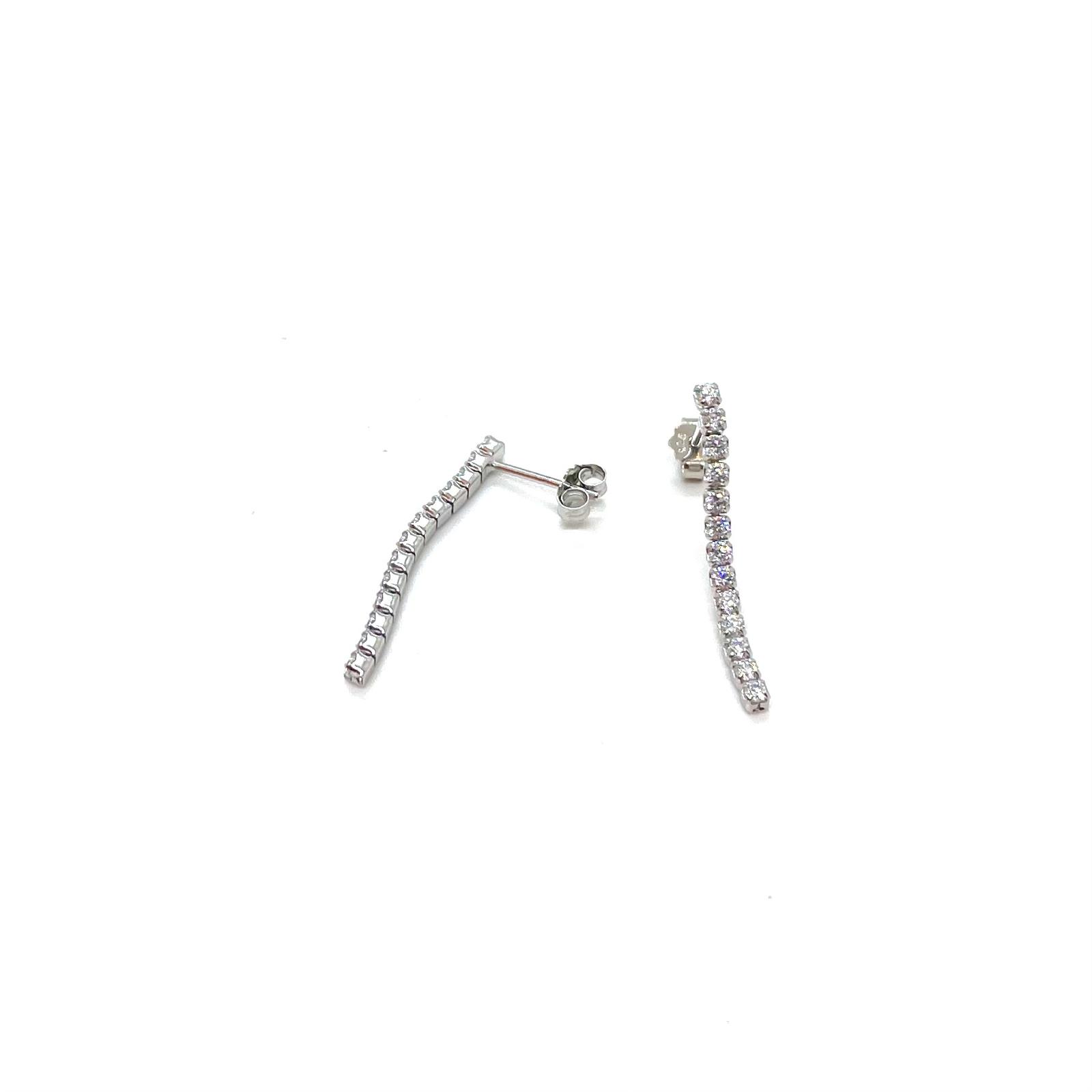 Arracades Brillantor Eterna – Plata de Llei i Circonites · 2