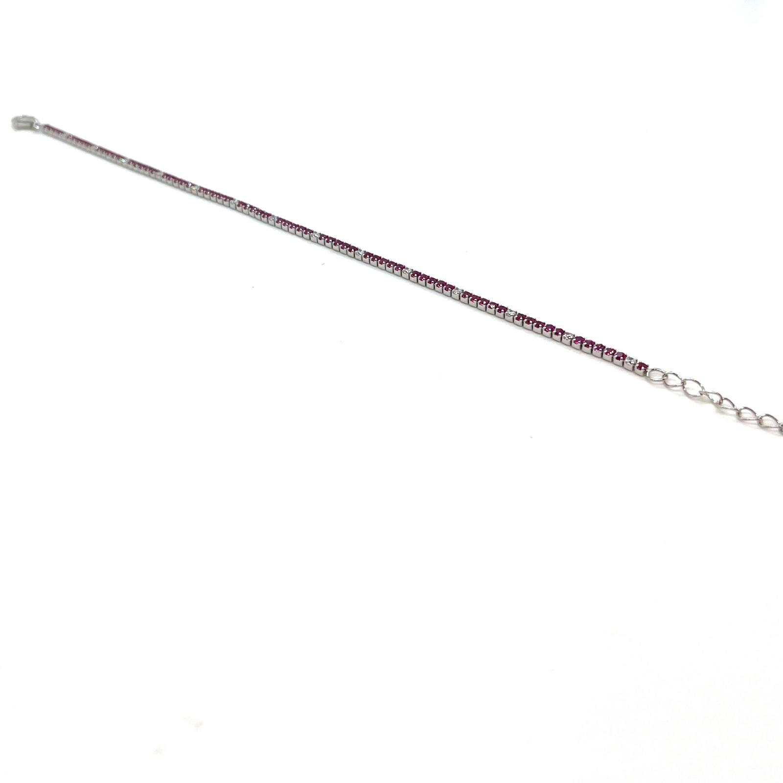 Polsera Robina plata de llei circonites