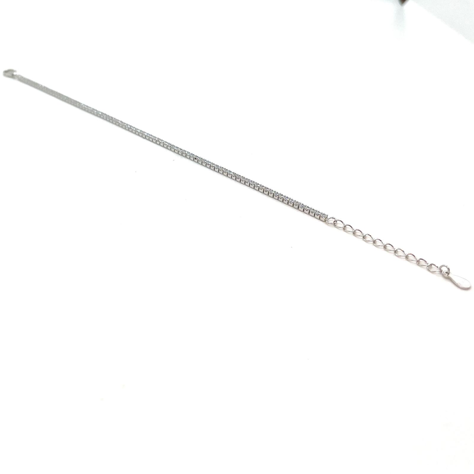 Polsera Brillantor plata de llei circonites