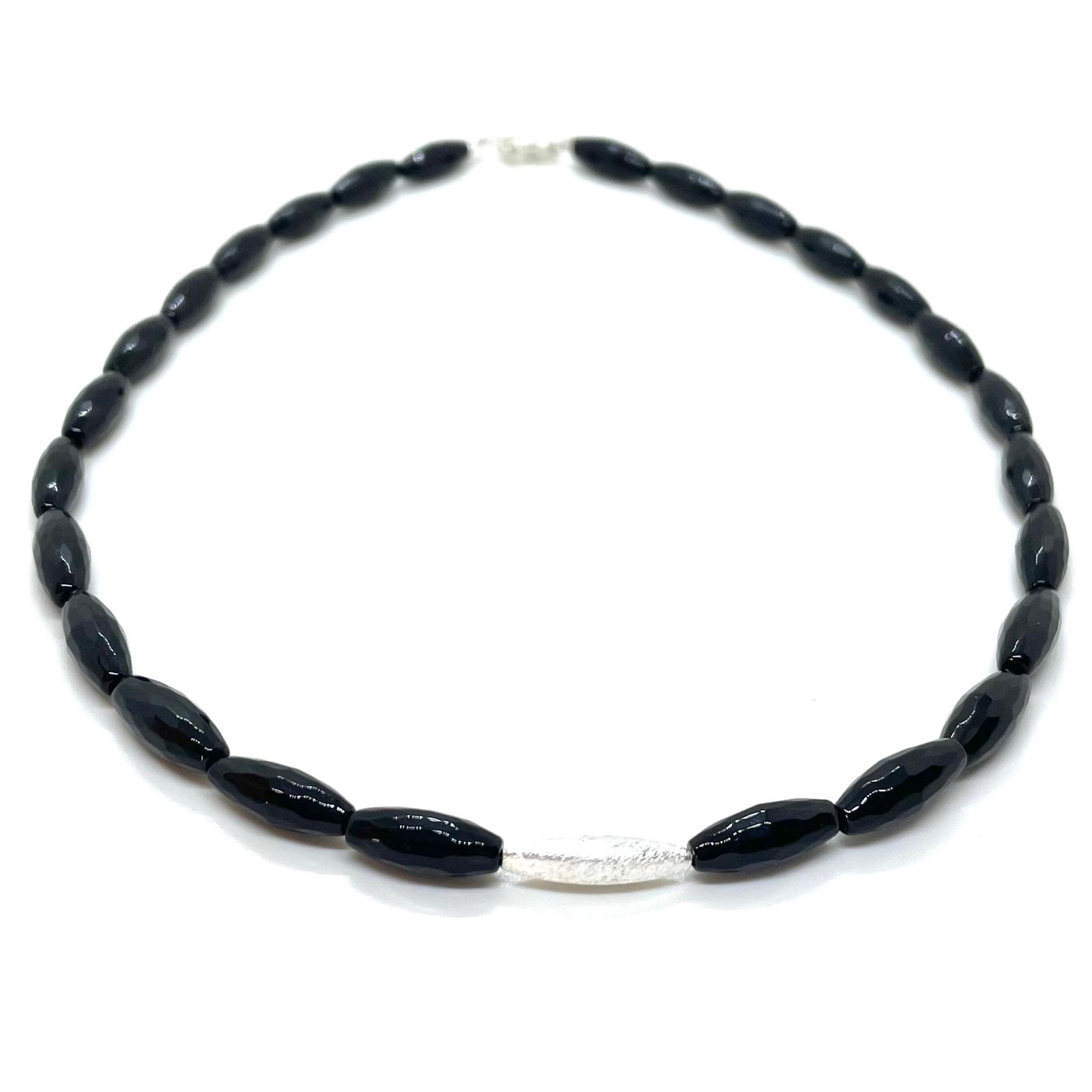 Collar Atzur – Ònix natural i plata de llei 925 · 3
