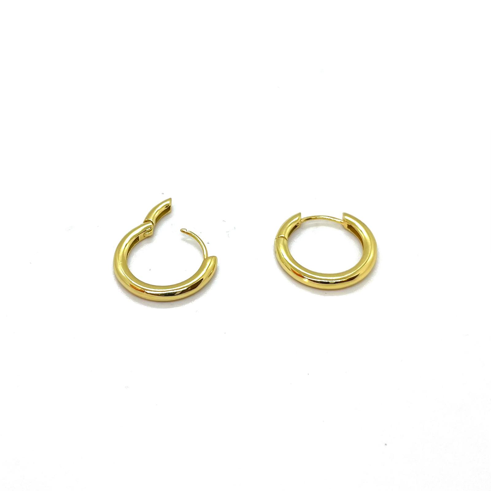 Arracades Cèrcol Daurat – Plata amb Bany d’Or · 2