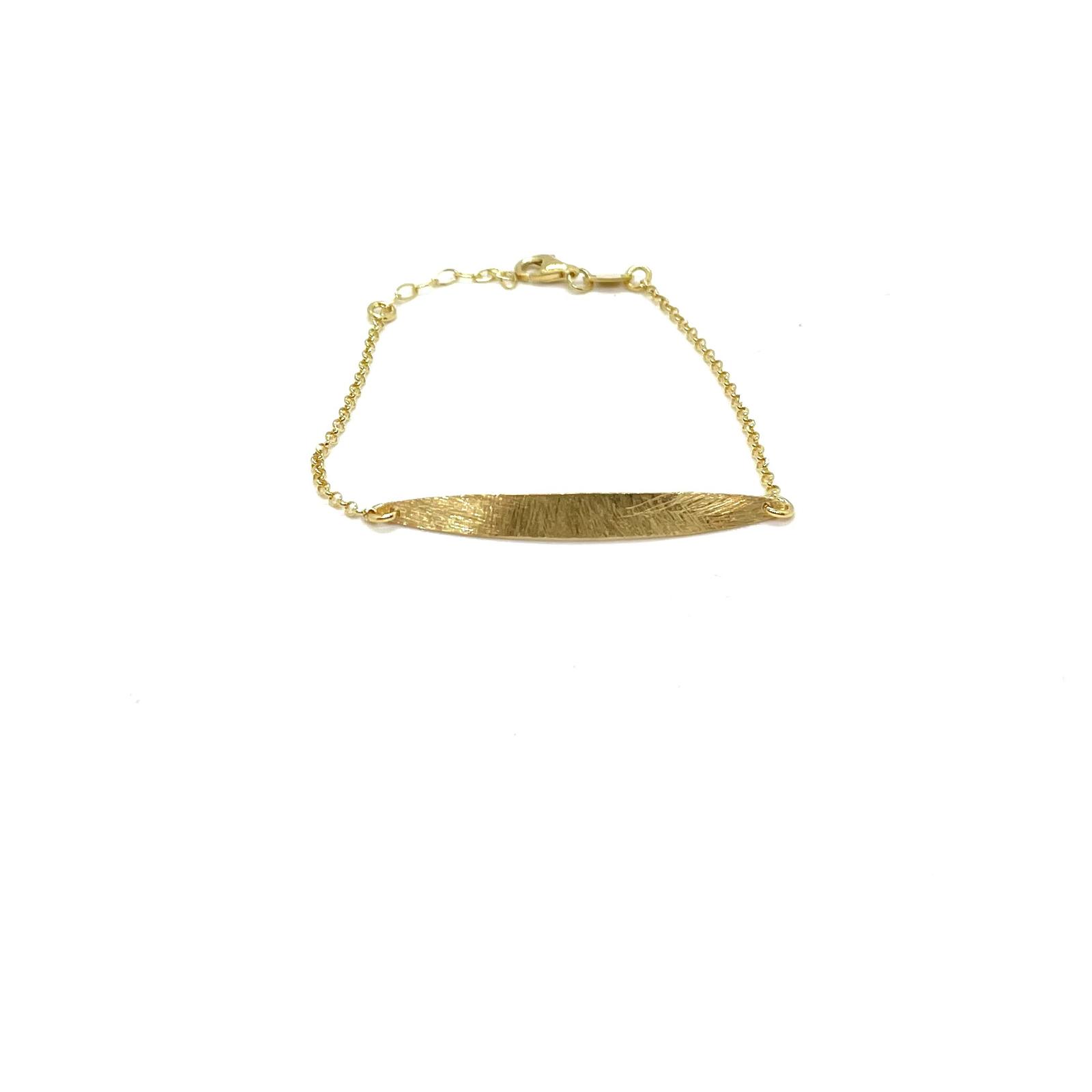 Polsera Llumera amb bany d’or groc · 2