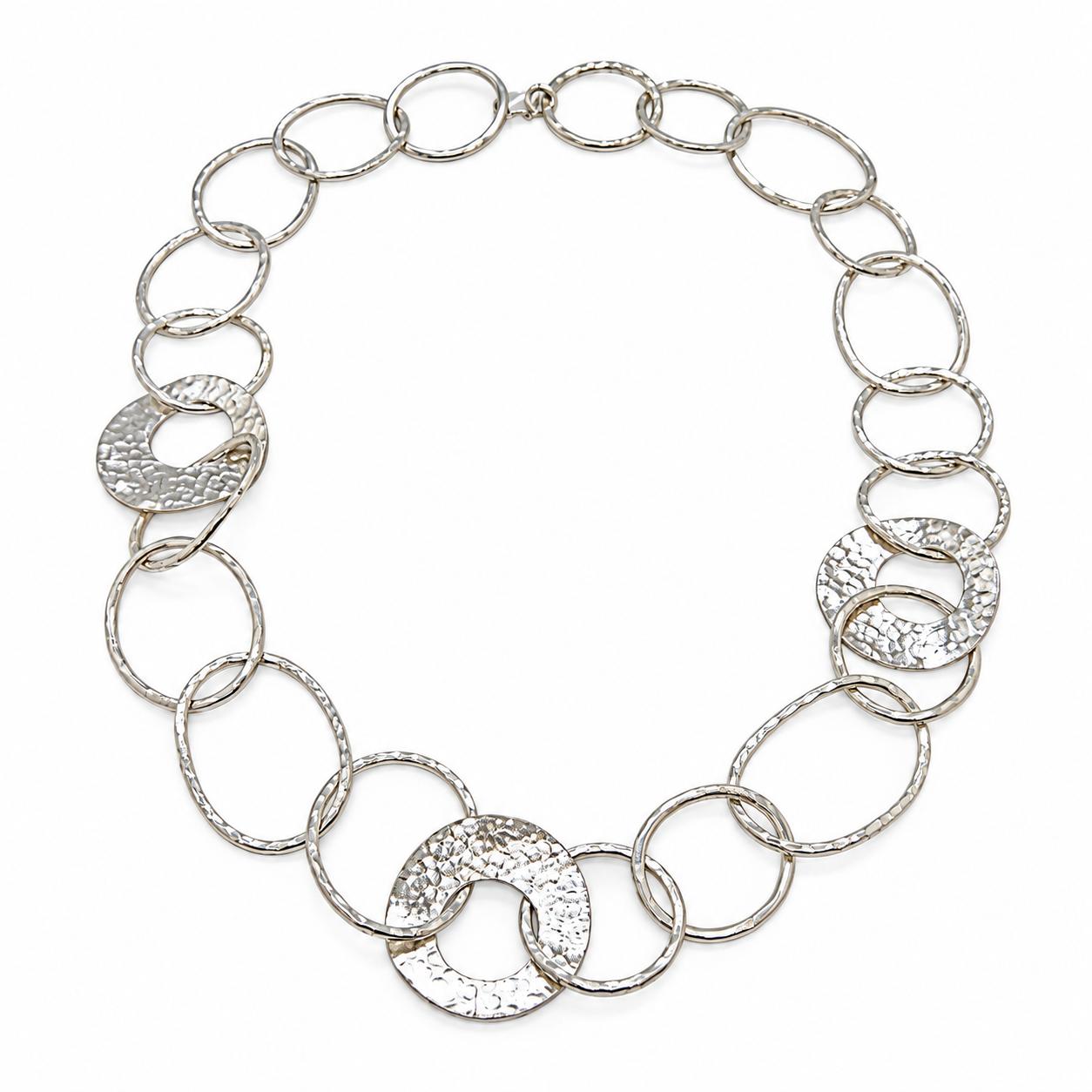 Collar Argolla plata de llei · 2