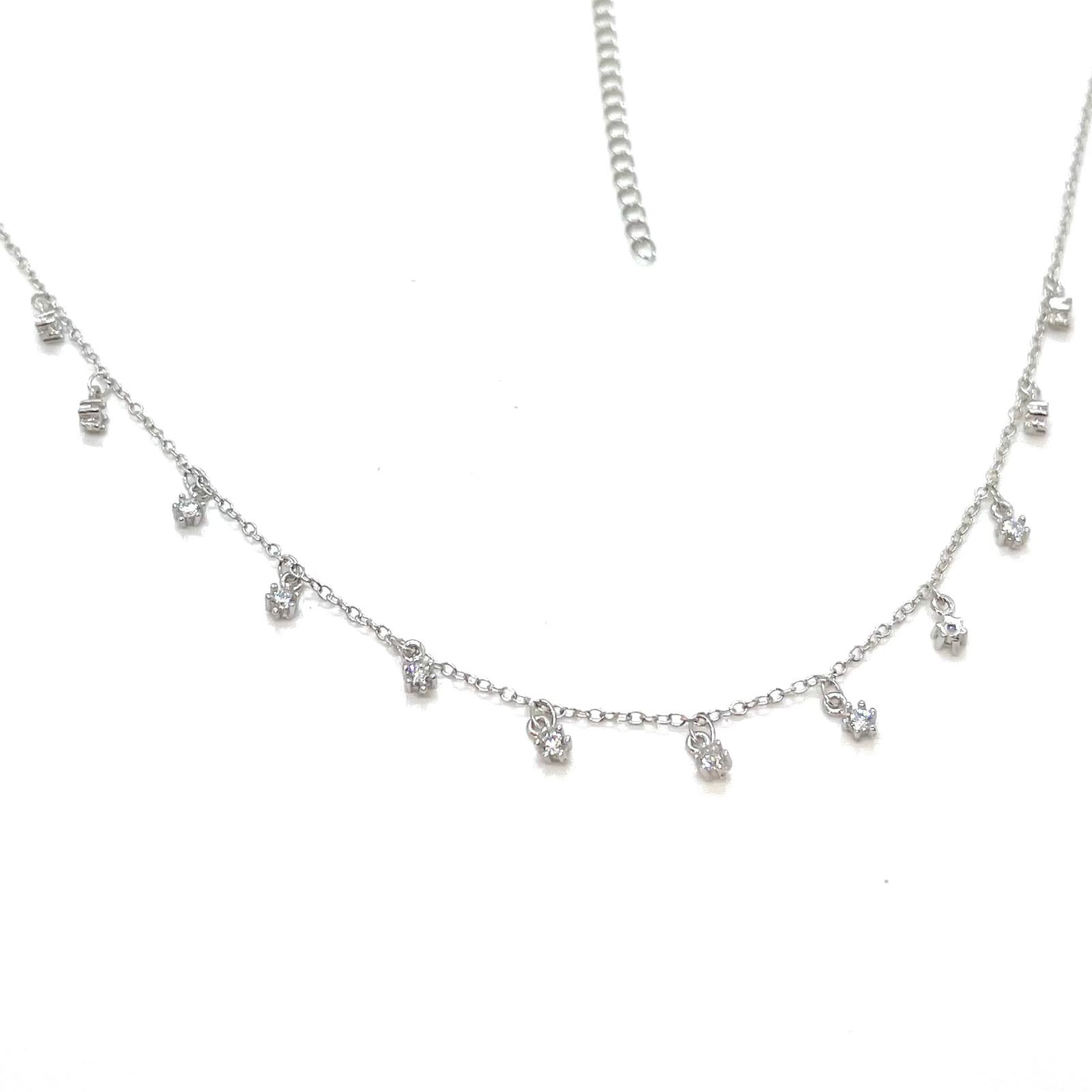 Penjoll Dansa d’Estrelles – Plata de llei 925 amb circonites · 2