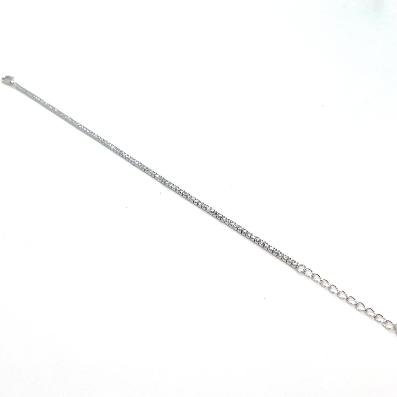 Polsera Brillantor plata de llei circonites · 2