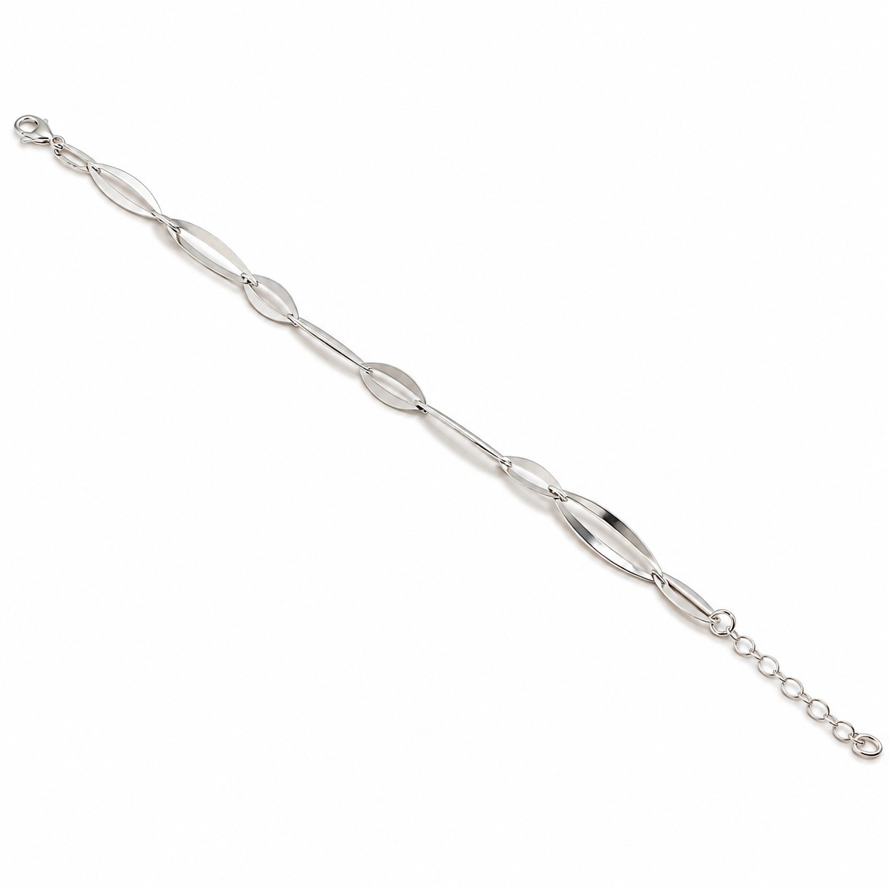 Polsera Nèlia de plata de llei 925